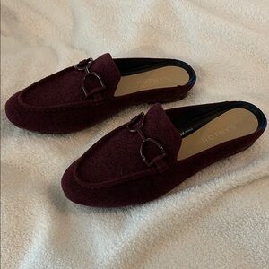 Rothy's Deep Red Slip-On Loafers